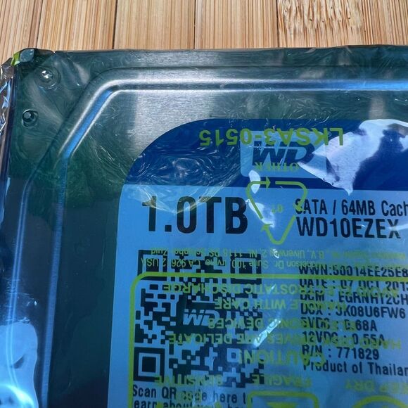 Western Digital WD Blue 1 TB Internal Hard Drive 7200RPM New Open Box - Picture 8 of 8